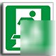 Running man-right sign-adh.vinyl-150X150MM(sa-013-ac)
