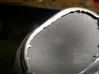 Scrap catalytic converter for recycle only, used #22