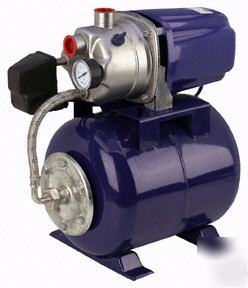 Stainless steel water pump & bladder tank for farm ok