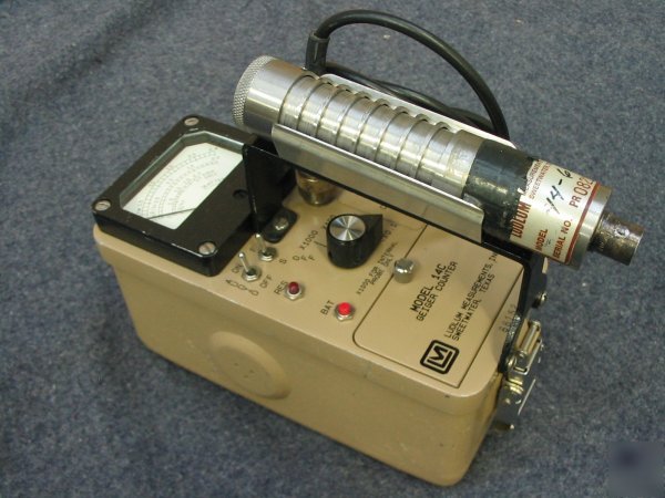 Ludlum measurements model 14C geiger counter