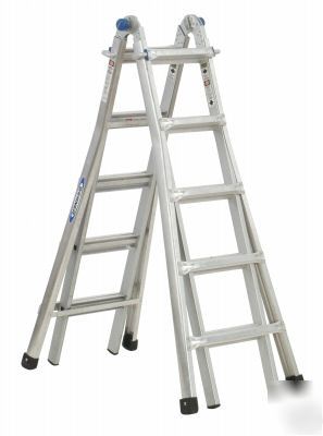17' al telescoping multiladder