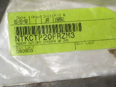 25 ntk CTP20FRZM3 steel carbide inserts 
