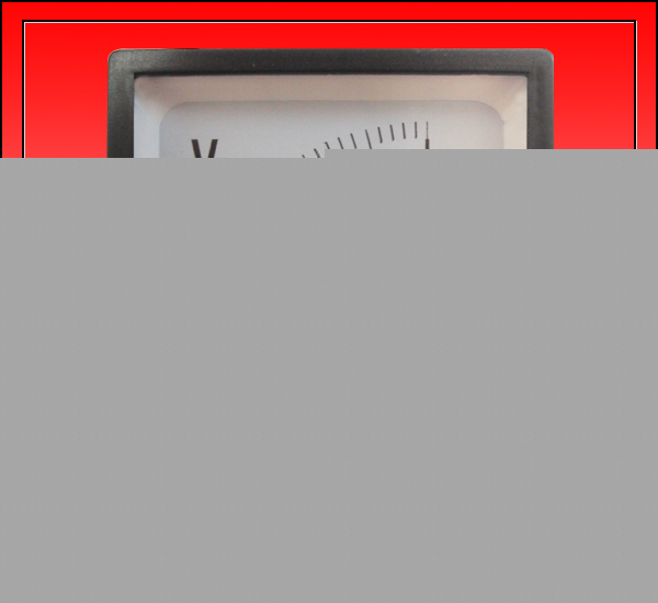 Ac 300V analog panel meter voltage volt meter voltmeter