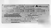 Air duct calculator model 5125