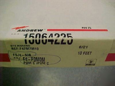 Andrew F4-pdmdm-10FT jumper din/male-din/male