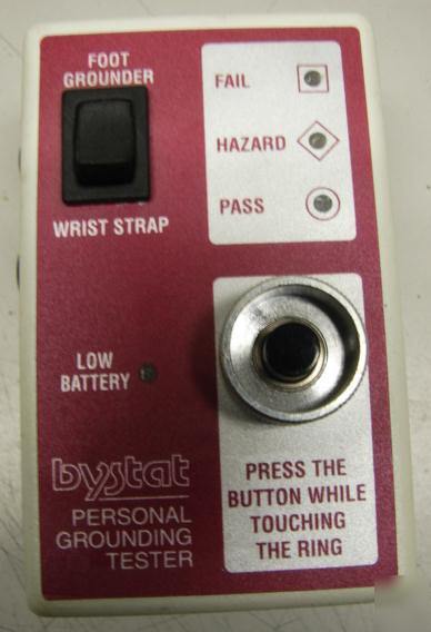 Bystat wrist strap grounding system 4 units 