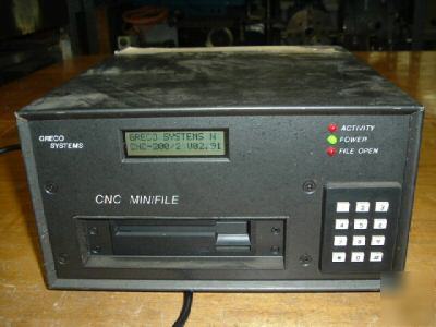 Greco systems cnc minifile