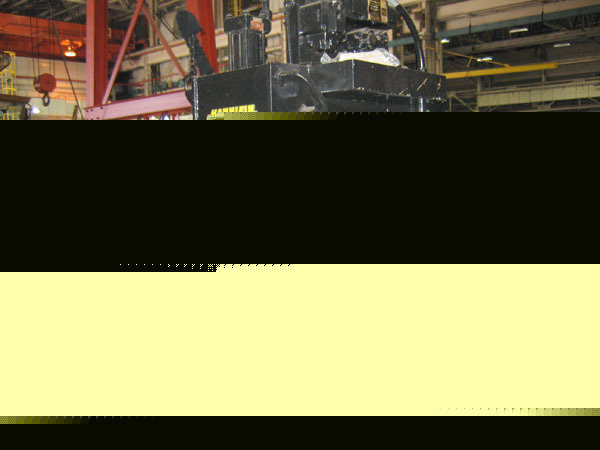 Hannifin 5 ton hydraulic gap press