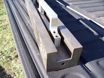 Huge machinist straight edge scraped on 3 side 44