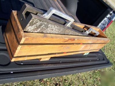 Huge machinist straight edge scraped on 3 side 44