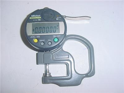Mitutoyo digimatic absolute thickness digital gauge