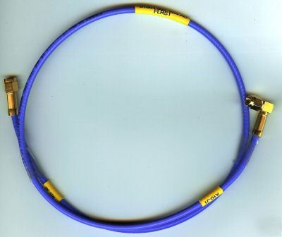 SS402 rf cable gold ra sma (m) to gold sma (m) 28