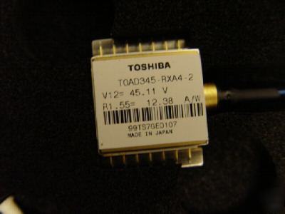 Toshiba TOAD345-RXA4-2 fiber optic device