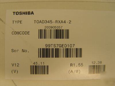 Toshiba TOAD345-RXA4-2 fiber optic device