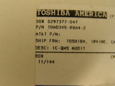 Toshiba TOAD345-RXA4-2 fiber optic device