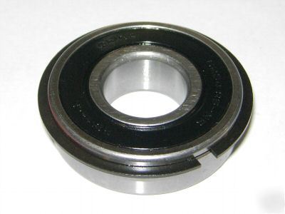 (10) 6204-2RSNR bearings w/snap ring,20X47MM,rsnr,rs- 