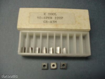 10PC speb-220P grade A3M k-tool insert