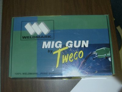 250 amp, 15' mig gun, lincoln end, .030 .035