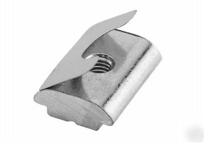8020 roll in t nuts w spring leaf 30 s M8 13095 (25PCS)