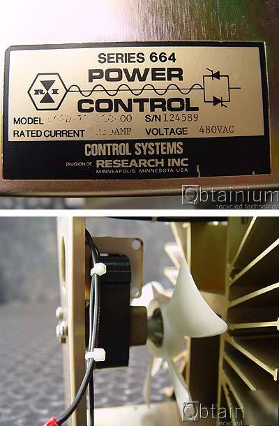 Control systems power control series 664 unused