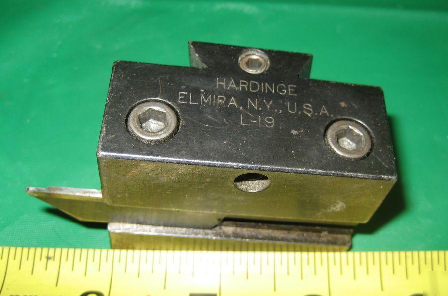 Hardinge L19 cut off quick change tool holder