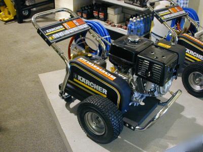 Karcher 13 h.p. honda belt driven pressure washer 