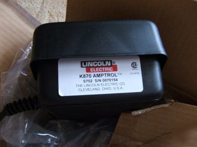 Lincoln electric mig tig stick welder foot pedal
