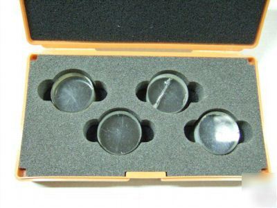 Mitutoyo 157-903 metric optical parallels set 