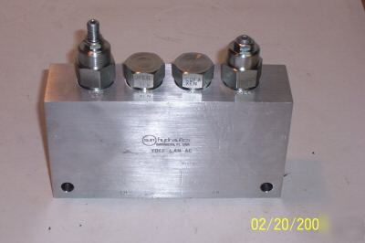 New 1 sun hydraulics ydef lan ae cartridge and manifold