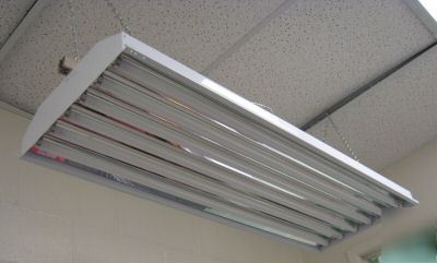 New (10) 6 lamp T8 fluorescent / multi-tap t 8