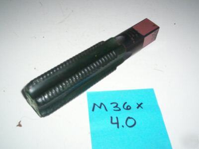 New regal beloit metric tap M36 x 4.0 4FL bottoming 