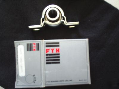 Two fyh pillow block bearings p/n sbpp-202-10KG5