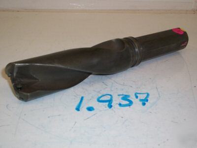 Valenite val-u-dex carbide insert drill 1.937'' LAST1