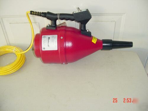 Big red hand held floor blower B650 mastercraft $197. 