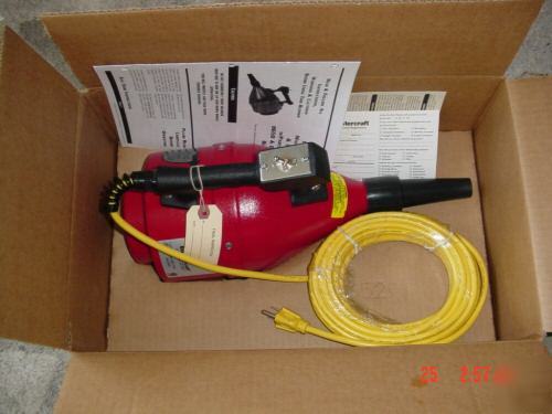 Big red hand held floor blower B650 mastercraft $197. 