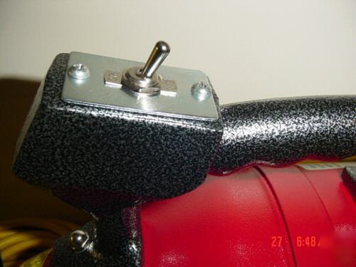 Big red hand held floor blower B650 mastercraft $197. 