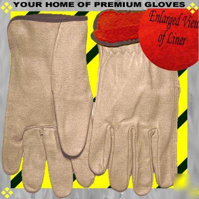 3P xlarge insulate premium pigskin driver glove garden
