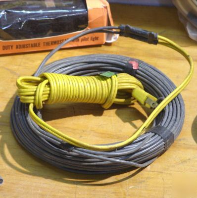 7PC lot pipe tracing & ice melting heating wire cords 