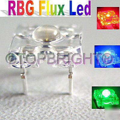 100 pcÂ Â 5MM 8KMCDÂ manual control super flux rgb led f/r