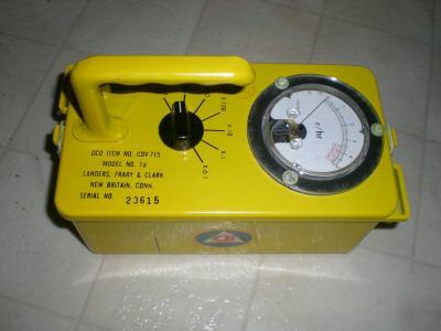 New 2 geiger counter cdv-715 radiation survey meter 