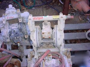 Diaphragm pump 1/2 inch - poly, aro, wilden, itt