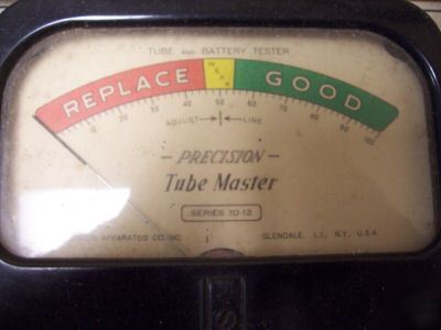 1947 precision apparatus md 10-12 tube & battery tester