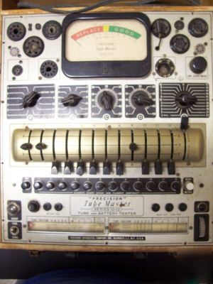1947 precision apparatus md 10-12 tube & battery tester