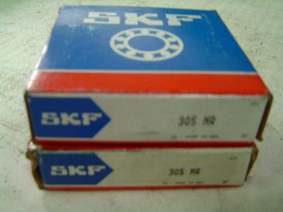 2 skf max type ball brgs p/n 305 