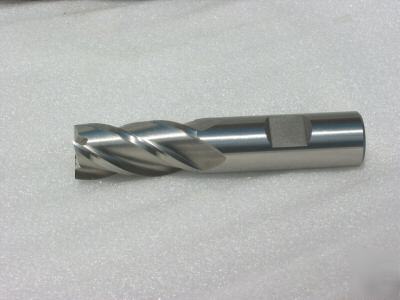 3 pc hss 4FL single end mill 18 mm x 1/2