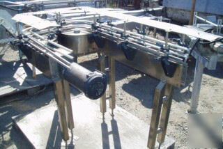 Conveyor, bottle, track, pioneer, stainless steel,