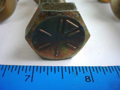 Heavy duty sae grade 8 bolts, nuts and washers, 8 lbs.