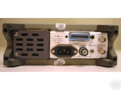 Hp 8116A 1 mhz-50 mhz pulse/function generator w/opt 1