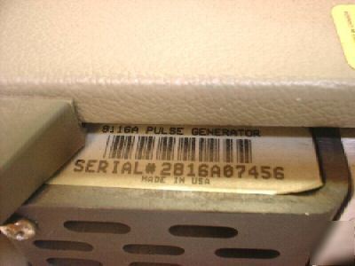 Hp 8116A 1 mhz-50 mhz pulse/function generator w/opt 1