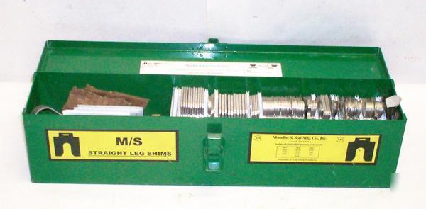 Mauldin & son lot case shim stock size b stainless